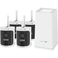 Swann SWNVK-AS4KH4-EU AllSecure4K Wireless Security Kit White Smart Home