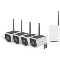 MaxRanger4K Solar Wireless Security System / 64GB SD Card / 4x NVW-MR4KCAM 4K Cameras