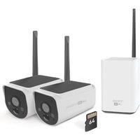 Swann Security MaxRanger4K Solar Wireless Security System 110x110x205mm (2 Pack)