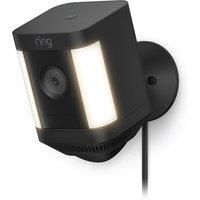 RING Spotlight Cam Plus Full HD 1080p WiFi Security Camera - Black, Black