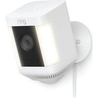 RING Spotlight Cam Plus Full HD 1080p WiFi Security Camera - White, White