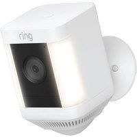 Ring Spotlight Cam Plus, Battery - White