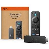 Amazon Fire TV Stick 4K Select (newest gen), start streaming in 4K, hundreds of thousands of films and TV episodes, and free & live TV