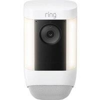 Ring Spotlight Cam Pro Wired by Amazon | Outdoor Security Camera 1080p HDR Video, 3D Motion Detection, Bird/'s-Eye View, LED Spotlights, alternative to CCTV | 30-day free trial of Ring Protect