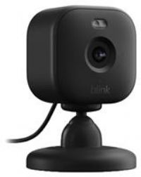 Blink Mini 2 | Indoor Plug In Camera | 1080p Cam Security Motion Sensor | Black