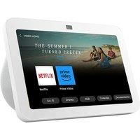 All-new Echo Show 8 | 3rd generation (2023 release), HD smart touchscreen with spatial audio, smart home hub and Alexa, Glacier White