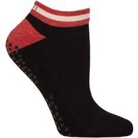 Women's 1 Pair Tavi Noir Cora None Slip Grip Socks Cinder Small