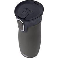 Contigo West Loop Autoseal Travel Mug, Stainless Steel Thermal Mug, Vacuum Flask, Leakproof, Coffee Mug with BPA Free Easy-Clean Lid, Gunmetal, 470 ml