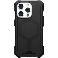 URBAN ARMOR GEAR UAG Case Compatible with iPhone 15 Pro Case 6.1" Essential Armor Black Built-in Magnet Compatible with MagSafe Charging Rugged Military Grade Dropproof Protective Cover