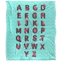 Sesame Street Elmo Alphabet Silky Touch Super Soft Throw Blanket 152 X 127 cm