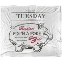 SUPERNATURAL Pig /'N/' Poke Officially Licensed Silky Touch Super Soft Throw Blanket 152 x 127 cm