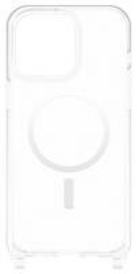 OtterBox React Necklace Case with MagSafe for iPhone 15 Pro Max, Ultra-Slim, Protective Case with Adjustable and Detachable Necklace Strap, Tested to Military Standard, Clear