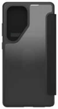OtterBox React Series Folio Case for Samsung Galaxy S25 Ultra, Shockproof, Drop proof, Protective Folio with Card Holder, Tested to Military Standard, Clear/Black