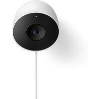 Google Nest Cam Outdoor (Wired, 2nd Gen) - Outdoor Security Camera with 2K Video - Works with Google Home - With Gemini - Snow