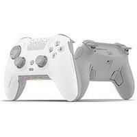 SCUF ENVISION PRO Wireless V2 (2025) PC Only Gaming Controller – Anti-Drift Thumbsticks – Five Remappable G-Keys – Remappable Back Paddles – Instant Triggers – White