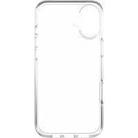 ZAGG Crystal Palace Graphene-Reinforced Case for iPhone 16 Plus [6.7-Inch], Anti-Yellowing, Minimalist Design, Scratch-Resistant, Secure Grip, Shockproof Phone Back Cover (Transparent)