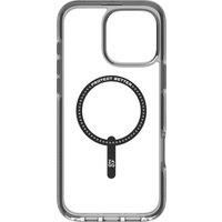 ZAGG Santa Cruz Snap iPhone 16 Pro Max Case - Clear & Black, Black,Clear