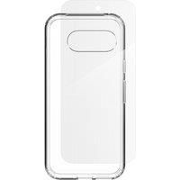 ZAGG Defence Glass Bundle Google Pixel 9a [6.3in] Screen Protector, Tempered Glass, Anti-microbial, Scratch Resistant, Clear
