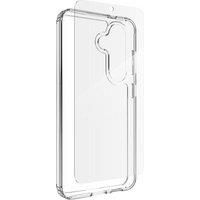 DEFENCE Galaxy S25 Case & Screen Protector Bundle - Clear, Clear