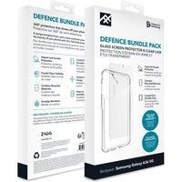 ZAGG Defence Galaxy A36 Clear Case & Screen Protector Bundle - Clear, Clear