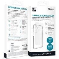 ZAGG iFROGZ Defence Samsung Galaxy A26 5G [6.7 in] Case Bundle, Smudgefree, Scratch Resistant, Clear