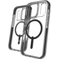 ZAGG Santa Cruz Snap iPhone 17 Pro Case - Clear & Black, Black,Clear