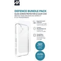 ZAGG Defence iPhone 17 Clear Case & Screen Protector Bundle, Clear