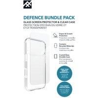 ZAGG Defence iPhone 17 Pro Clear Case & Screen Protector Bundle, Clear