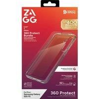 ZAGG Galaxy S25 FE Luxe Case & Screen Protector Bundle, Clear