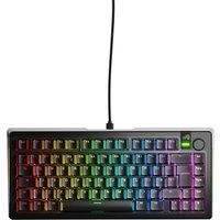 Glorious Gaming GMMK 3 PRO: Custom Mechanical Keyboard, TKL 75%, Modular Aluminum Body & Gasket System, Hotswappable MX Switches, Sound Dampening Foam, Custom Keycaps, British QWERTY - Black
