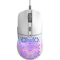 Glorious Model O Eternal Ultralight RGB Gaming Mouse - Wired - 55g Lightweight - Customizable RGB Lighting - 6 Programmable Buttons - Symmetrical Design - 12K DPI Optical Sensor - PC/Mac - White