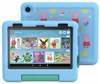 Amazon Fire HD 8 Kids tablet (Peppa Pig, limited edition), ages 3–7 | Includes ads-free books, games and videos, 8" HD screen, parental controls, 13-hr battery, 32 GB, Pink