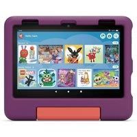New Amazon Fire HD 8 Kids tablet, ages 3–7 | 3 GB memory, ad-free content with parental controls included, 13-hr battery, 32 GB, Grape, (2024 release)