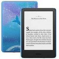 New Amazon Kindle Kids (16 GB) - If it breaks, we will replace it, includes age-appropriate books and cover, with glare-free display, faster page turns - Space Whale
