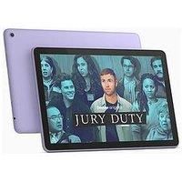 Amazon Fire HD 10 tablet (newest gen), built for relaxation, 10.1" vibrant Full HD screen, octa-core processor, 3 GB RAM, up to 13-h battery life, (2023 release), 32 GB, Lilac, with adverts