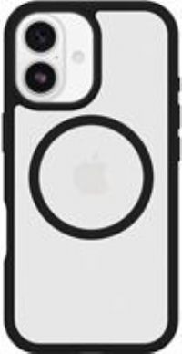 OtterBox React Series MagSafe Case for iPhone 17, Shockproof, Drop proof, Ultra-Slim, Protective Thin Case, Tested to Military Standard, Clear/Black