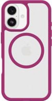 OtterBox React Series MagSafe Case for iPhone 17, Shockproof, Drop proof, Ultra-Slim, Protective Thin Case, Tested to Military Standard, Clear/Pink