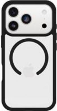 OtterBox React Series MagSafe Case for iPhone 17 Pro, Shockproof, Drop proof, Ultra-Slim, Protective Thin Case, Tested to Military Standard, Clear/Black