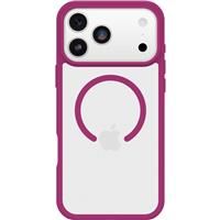 OtterBox React Series MagSafe Case for iPhone 17 Pro Max, Shockproof, Drop proof, Ultra-Slim, Protective Thin Case, Tested to Military Standard, Clear/Pink