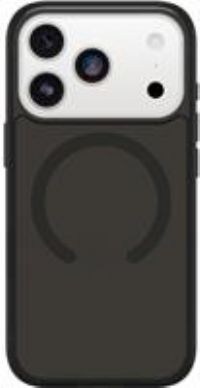 OtterBox Symmetry Series Clear MagSafe Case for iPhone 17 Pro, Shockproof, Drop proof, Protective Thin Case, 3x Tested to Military Standard, Black Mist