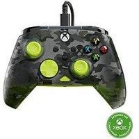 Turtle Beach Rematch Core Ghost Black Camo/Yellow Wired Gaming Controller – Licensed for Xbox Series X and S, Xbox One and Windows PCs – Audio Controls, Rumble Motors and Impulse Triggers, 8ft Cable