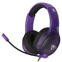 Turtle Beach Airlite Fit Ghost Purple Wired Gaming Headset Officially Licensed for Nintendo Switch, Nintendo Switch Lite, and Nintendo Switch OLED – Flip-to-Mute Mic, Over-Ear Premium Comfort