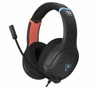 Turtle Beach UK Airlite Fit Charcoal Black Wired Gaming Headset for Nintendo Switch 2 and Nintendo Switch, and Nintendo Switch OLED, Flip-to-Mute Mic, Over-Ear Premium Comfort