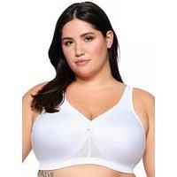 Glamorise MagicLift Active Support Wirefree Bra 1005 (Women/'s & Women/'s Plus) White