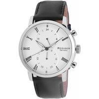 Rudiger : Aachen Men's White Watch in Black