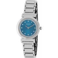 Johan Eric Women's JE1200-04-006B Djursland Swarovski Blue Dial Steel Watch