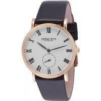 Holstebro Watch, Steel Case Leather Strap
