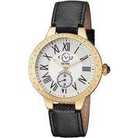 Astor White Dial 9107 Leather Swiss Quartz Watch