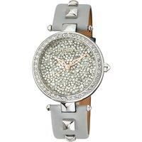 Rockaway Parkway Grey/Silver Dial Leather Watch