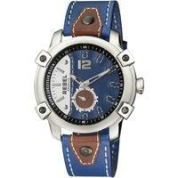 Weeksville Navy Dial Leather Watch